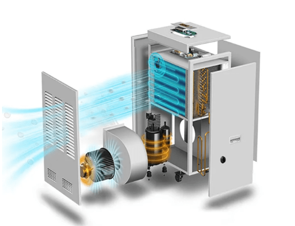 compressor dehumidifier inner structure